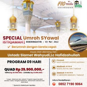 umroh syawal 2020 - fio holiday