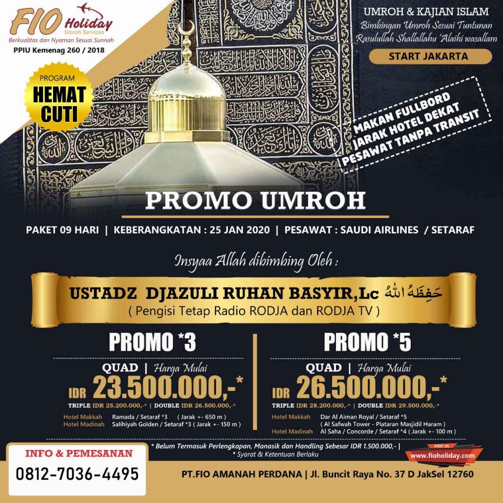 Harga Umroh 2023 Banda Aceh