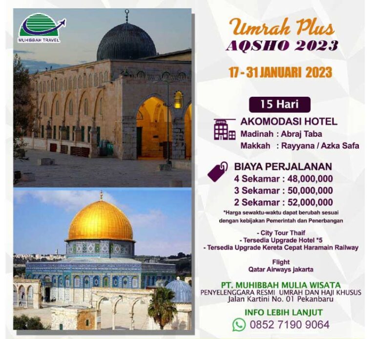 Harga Umroh Andalus 2023